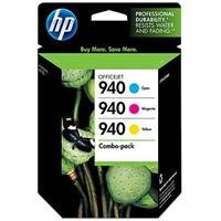 HP 940 Color Combo Pack for The Us, Includes 1 Cyan, 1 Magenta, and 1 Yellow Car