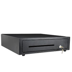 Point of Sale/Cash Register Heavy Duty RJ-12 Key-Lock Cash Drawer w/Bill & Coin Trays (Black) - Keep Your Money Safe! Point of Sale/Cash Register Heavy Duty RJ-12 Key-Lock Cash Drawer w/Bill & Coin Trays (Black) - Keep Your Money Safe!
