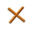 Chew Stixx Orange Flavor (Longest lasting Oral Motor Chew We Sell)