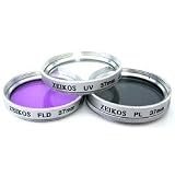 Zeikos ZE-FLK37 37mm Multi-Coated 3 Piece Filter Kit (UV-CPL-FLD)