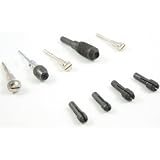 Buy 9 Drill Bit Adapter Enlarger Reducer Pin Vise Chucks Mandrels Collets for Drill...