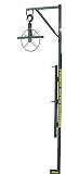 CBM Scaffold 12" Aluminum Hoist Pulley & Pulley Wheel Set with Hoist Bracket and Arm Lifting or Lowering Scaffolding CBM1290