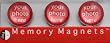 Holiday Memory Magnets - Clicks by iPop