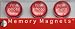 Holiday Memory Magnets - Clicks by iPop