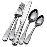 Wallace 65pc Flatware Set Service for 12 -- 18/10 Stainless Steel -- American Chippendale Item No. 5007196