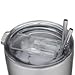 Stainless Steel Tumbler Travel Cup 30oz with Lid 2 Straws and Cleaner