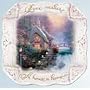 Thomas Kinkade Sweetheart Cottage Plate