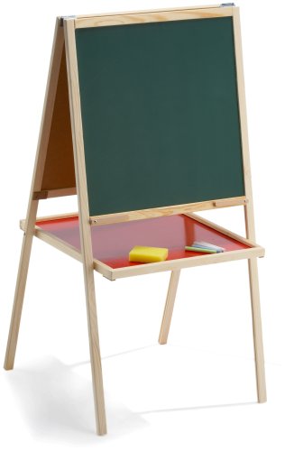 Eichhorn 100002568 - Holz-Standtafel klein, inklusive Mal- und Schreibzubh&ouml;r, 12-tlg., 48, Preisvergleich
