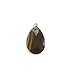 Sterling Silver Pendant - Tiger Eye Drop Pendant title=