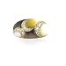 Kabana Yellow-gold New 14k Mother Of Pearl Diamond Ring