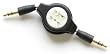 NEEWER&reg; 3.5MM Black Car Audio AUX Cable For iPod iPhone Zune