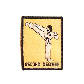 2nd Degree Black Belt Patch