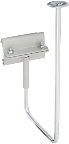 Paper roll holder, light grey, for upright attachment