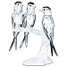 Swarovski Crystal Swallows