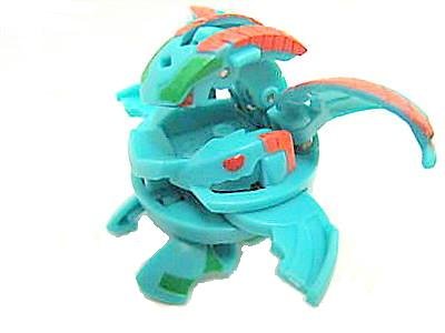 Bakugan Battle Brawlers B2 Vestroia Bakuneon Single LOOSE Figure Ventus Green PERCIVAL