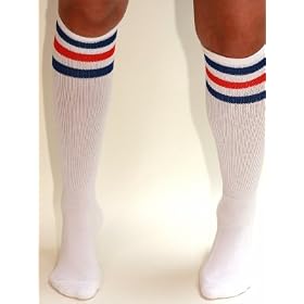American Apparel Unisex Stripe Knee-High Sock RSASKL
