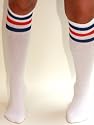 American Apparel Unisex Stripe Knee-High Sock RSASKL