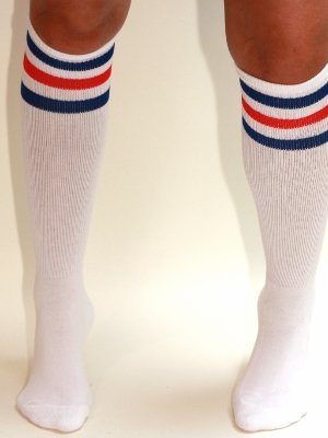 American Apparel Unisex Stripe Knee-High Sock RSASKL