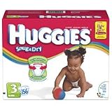 31irM6n  6L. SL160  Huggies Snug & Dry Diapers, Step 3 Giant Pack, 156 Count
