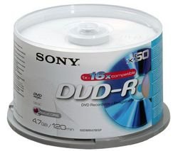 Childrens Toyshop  Electronics : DVD-R 16X SPINDLE 50PK