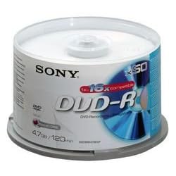 DVD-R 16X SPINDLE 50PK
