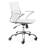 ZUO Trafico Office Chair, White