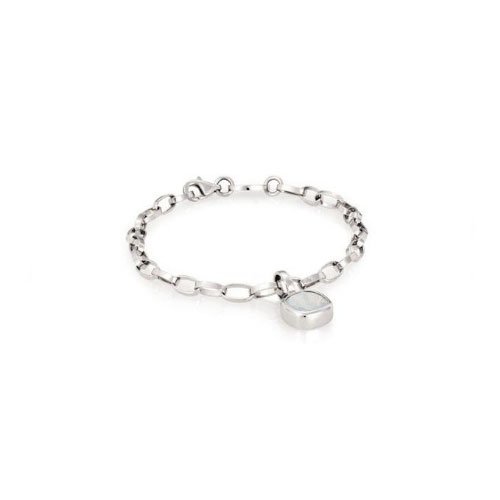 Nomination Damen-Armband Chic Kette Swarovski-Zirkon Opal Wei&szlig; 043012/016 Preisvergleich
