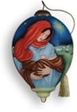Ne'Qwa Ornament "Jesus and Mary", 3-Inches Tall, Designed by noted artist Susan Winget