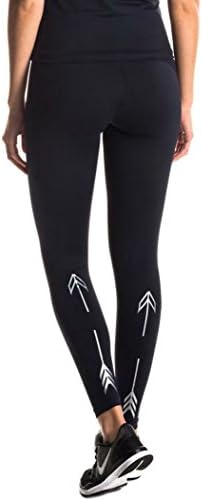 Black Legging with Arrow Design Workout Exercise Pant Yoga Running Tight