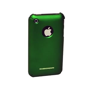 CaseCrown iPhone 3G Soft Polycarbonate Slim Fit Case- Green