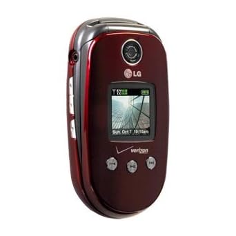 Lg Vx8350 Camera Music Red Cell Phone in Mint Condition for V