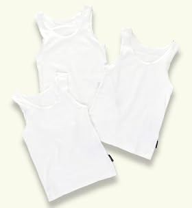 3 Pack - Autograph Pure Cotton Sleeveless Vests