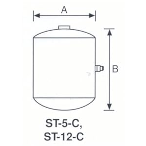 Amtrol St-5-c Therm-x-trol Asme Expansion Tank