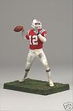 **Loose/Removed From Package** Tom Brady #12 Retro Red Jersey New England Patriots Six Inch Action Figure McFarlane **Loose Removed From Package**