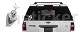 2x Frozen Olaf The Snowman Sticker Decal printed Laptop Car Bumper Truck Apple Macbook Anime Laptop Notebook