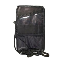 Leather Passport Organizer and Boarding Pass Holder