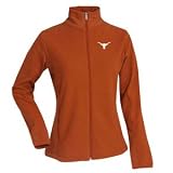 NCAA Women's Texas Longhorns Sleet Polar Fleece (TX Orange, Small)