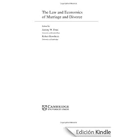 The Law and Economics of Marriage and Divorce