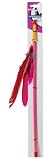 Ethical Feather Dangler Cat Toy on a 18-Inch Wand
