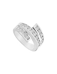 Diamond Ring 14K White Gold - 1.00 CT Diamonds