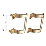2' Brass Shower Door Pull Handle - Package