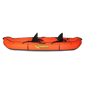 Conquest Kayak Dyad Clear Bottom Inflatable Kayak