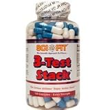 SciFit 3-Test Stack, 60 capsules( Four Pack)