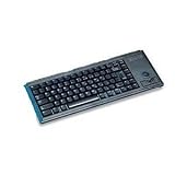 Slim Line 83KEY PS2 Black 15IN Kbd Trackball Us Red