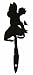 All Products : Toadstool Fairy - Metal Flower Pot Garden Stake - Large Twitters