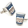 Cufflinks - Greek Coffee Cup