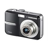 Samsung S860 Black 8.1MP Digital Camera with 3x Optical Zoom with Bonus 4GB Accessory Kit Included
