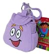 Dora The Explorer character zipper pull - Mini Mr Backpack with zipper pull keyring