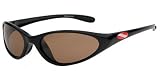 Dominica Sunglasses - Black Frames with Polarized Amber Lenses