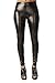 Emma's Mode Junior Halloween Shiny Metallic Costume Liquid Leggings
